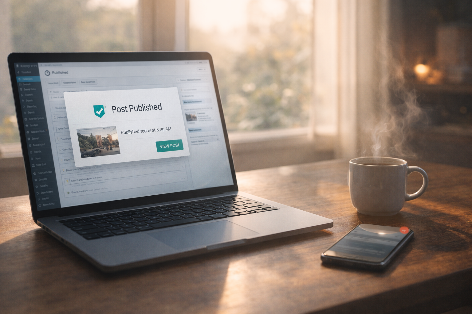 難しい設定なし。記事生成→投稿まで自動化。